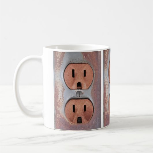 Mug Prises électriques rouillées (Gauche)
