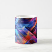 Mug Prisme Néon Abstrait (Centre)