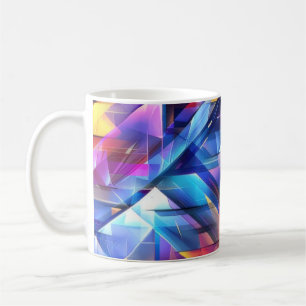 Mug Prisme Néon Abstrait
