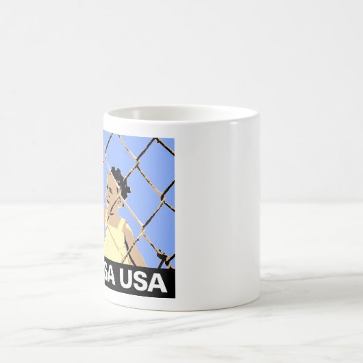 Mug Prison de bébé. Déclaration de séparation d'enfant (Centre)