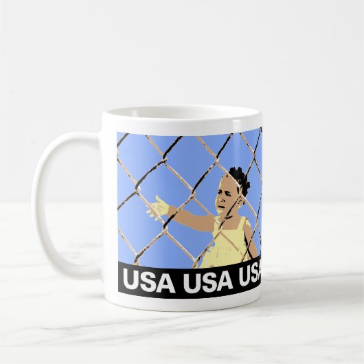 Mug Prison de bébé. Déclaration de séparation d'enfant (Gauche)