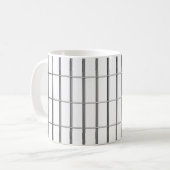 Mug Prison, prison, barres métalliques (Devant gauche)