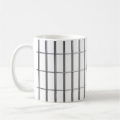 Mug Prison, prison, barres métalliques (Gauche)