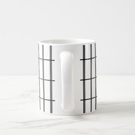 Mug Prison, prison, barres métalliques (Poignée)