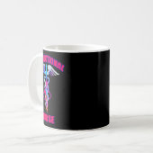 Mug Prisons D'Infirmière De Service Correctionnel Pris (Devant gauche)