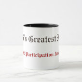 Mug Prix de participation des plus grands pères du mon (Centre)