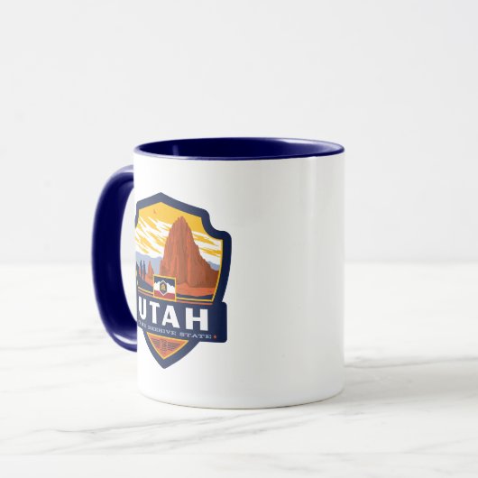 Mug Prix d'État | Utah (Devant gauche)