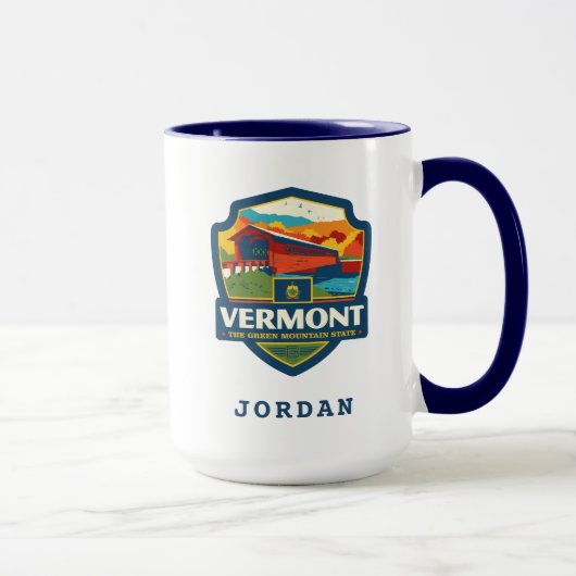 Mug Prix d'État | Vermont (Droite)