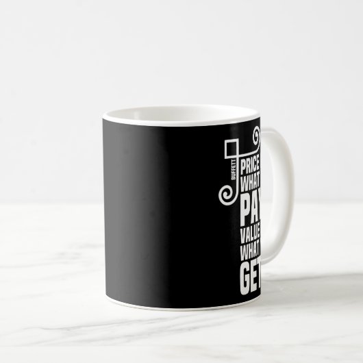 Mug Prix Est Ce Que Vous Payez Valeur - Devis Buffet B (Devant droit)