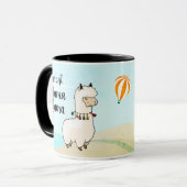 Mug Prix "Meilleure maman lama" (Devant gauche)