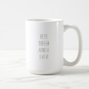 Mug Prix Pregnancy Announcement du meilleur sister Aun
