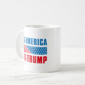 Mug Pro-America Anti-Trump (Devant gauche)