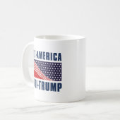 Mug Pro-America Anti-Trump (Devant gauche)