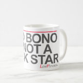 MUG "PRO BONO N'EST PAS UNE VEDETTE DU ROCK" -- (Devant droit)