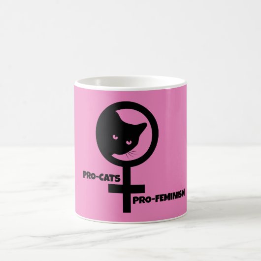 Mug Pro Cats Pro Feminisme (Centre)