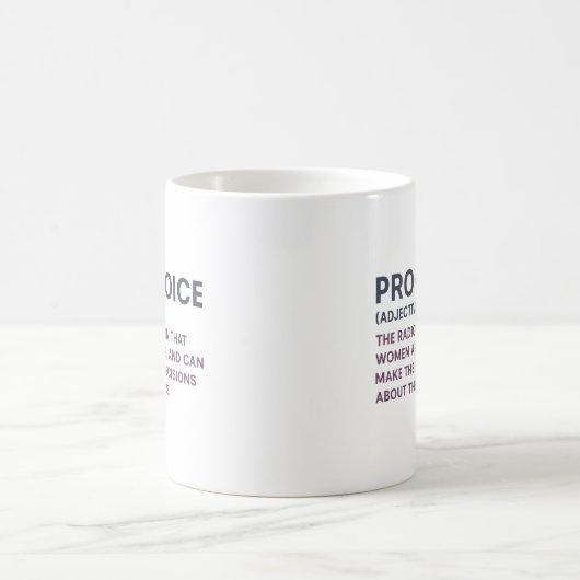 Mug Pro-Choice (Centre)