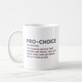 Mug Pro-Choice (Gauche)