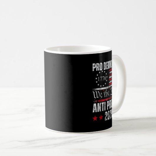 Mug Pro Democracy Anti Project 2025 Stop Project 2025 (Devant droit)