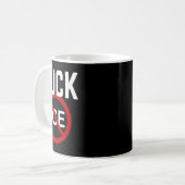 Mug Pro-immigrant anti-glace anti-discrimination anti (Devant gauche)