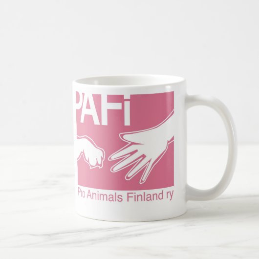 Mug Pro logo de la Finlande d'animaux (Droite)