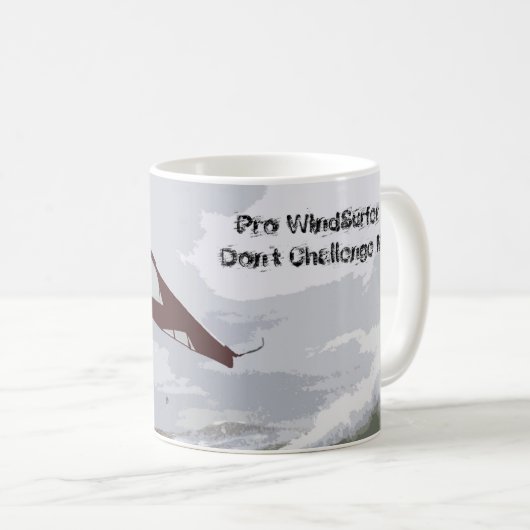 Mug Pro planche à voile (Devant droit)
