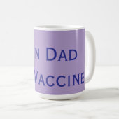 Mug Pro Vaccin Twin Papa (Devant droit)