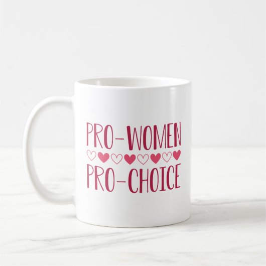 Mug Pro Women Pro Choice (Gauche)
