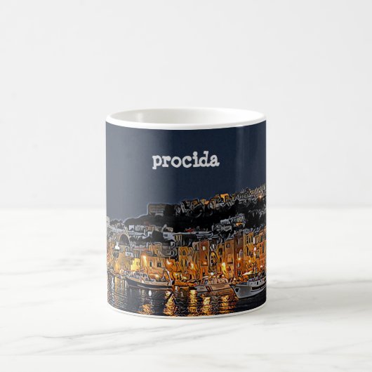 Mug PROACDI - Marina Grande - panorama nocturne - (Centre)