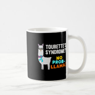 Mug Prob-llama Guerrier du Syndrome de Tourette Surviv