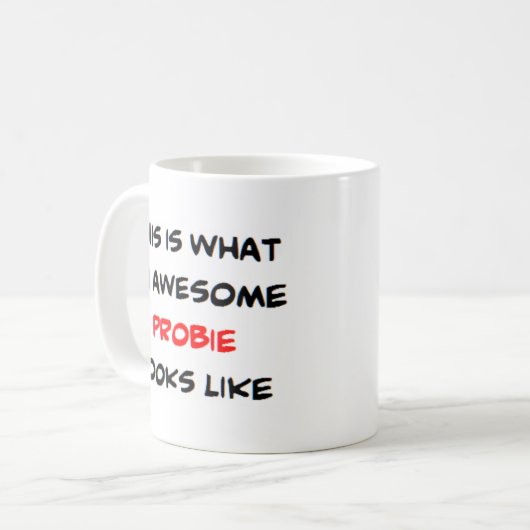 Mug probie, génial (Devant gauche)