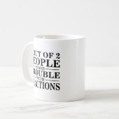 Mug Problème avec des fractions (Devant gauche)