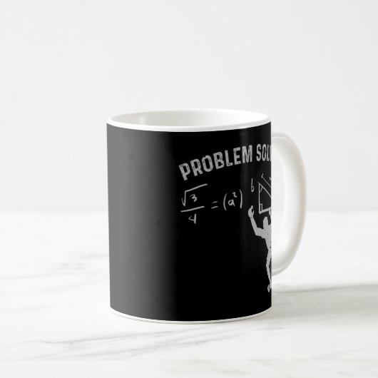 Mug Problème Boulderer Résolu Escalade (Devant droit)