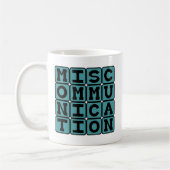 Mug Problème de communication, Défaut de communication (Gauche)