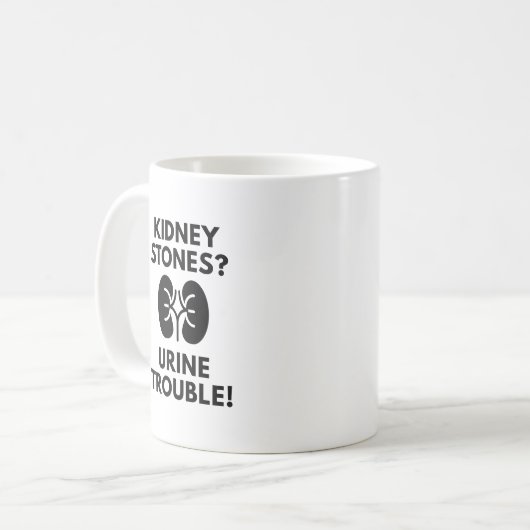 Mug Problème de l'urine (Devant gauche)