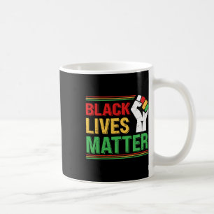 Mug Problème des vies noires Célébration du Mois de l'