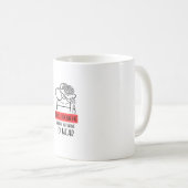 Mug Problème Drôle Des Filles Je N'Ai Rien À Porter (Devant droit)