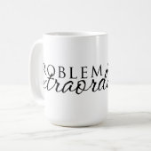 Mug Problème enfant (Devant gauche)