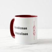 Mug Problème espagnol, expression soluciones (Devant gauche)