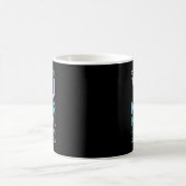 Mug Problème Joyeux Graphique de soutien à la sensibil (Centre)