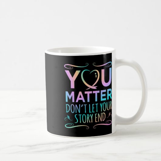 Mug Problème Joyeux Graphique de soutien à la sensibil (Droite)