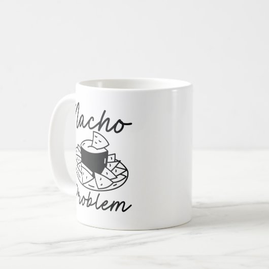 Mug Problème Nacho (Devant gauche)