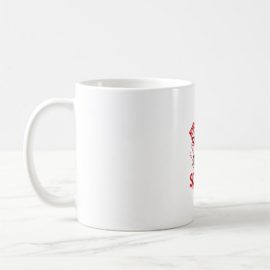 Mug Problème résolu chat noir (Gauche)