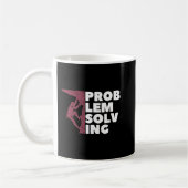 Mug Problème Résoudre Climber Cadeau Rock Escalade Bou (Gauche)