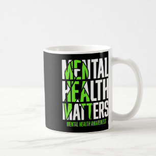 Mug Problèmes de santé Green Ribon Mental Health Award