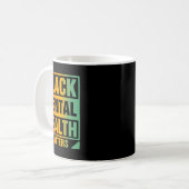 Mug Problèmes de santé mentale Conseiller pour le cerv (Devant gauche)