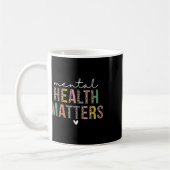 Mug Problèmes de santé mentale léopard Maladie cérébra (Gauche)