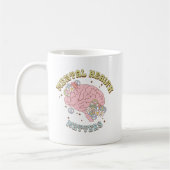 Mug Problèmes de santé mentale rétro-adorables (Gauche)