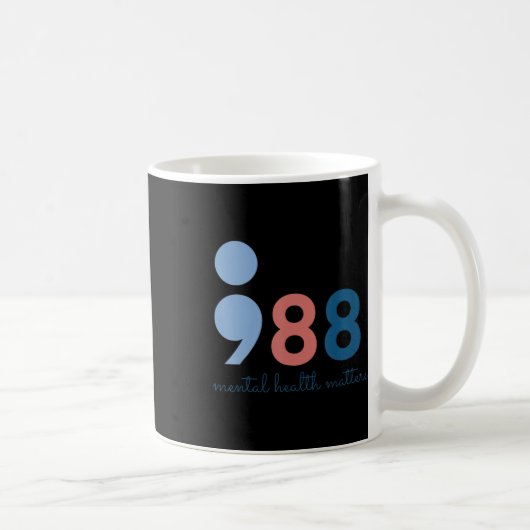 Mug Problèmes de santé mentale Sensibilisation à la pr (Droite)
