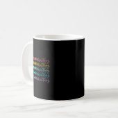 Mug Problèmes de santé Soins autonomes Sensibilisation (Devant gauche)