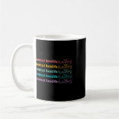 Mug Problèmes de santé Soins autonomes Sensibilisation (Gauche)